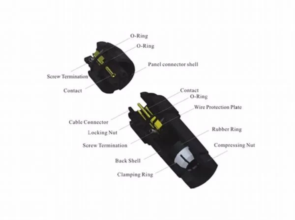 Black connector product-1-1