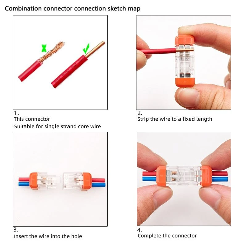 LT22 LT33 Universal Quick Wire Push-in Terminal Connector product-1-1