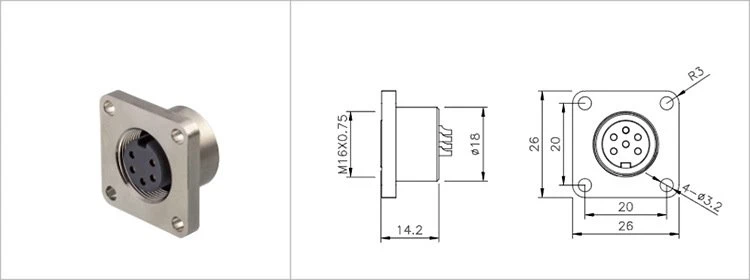 m16 socket screw dimensions