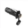 LP-12 M12 Type Male Connector To Female Panel Mount ACDC 3 Pin Connector (5)