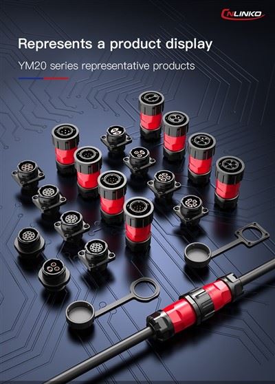 Cnlinko Ip67 YM20 Series Aviation Plug Connector