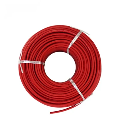 Customization Solar DC Cable 6mm2 Of Red Black