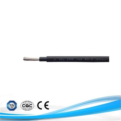 Customization Solar DC Cable 6mm2 Of Red Black