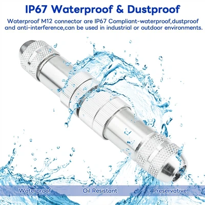 What is an IP rating and how does it apply to connectors?